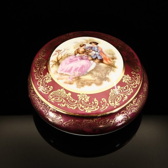 Trinket Box, Limoges France, Vintage Collectibles - Picture 4 of 10